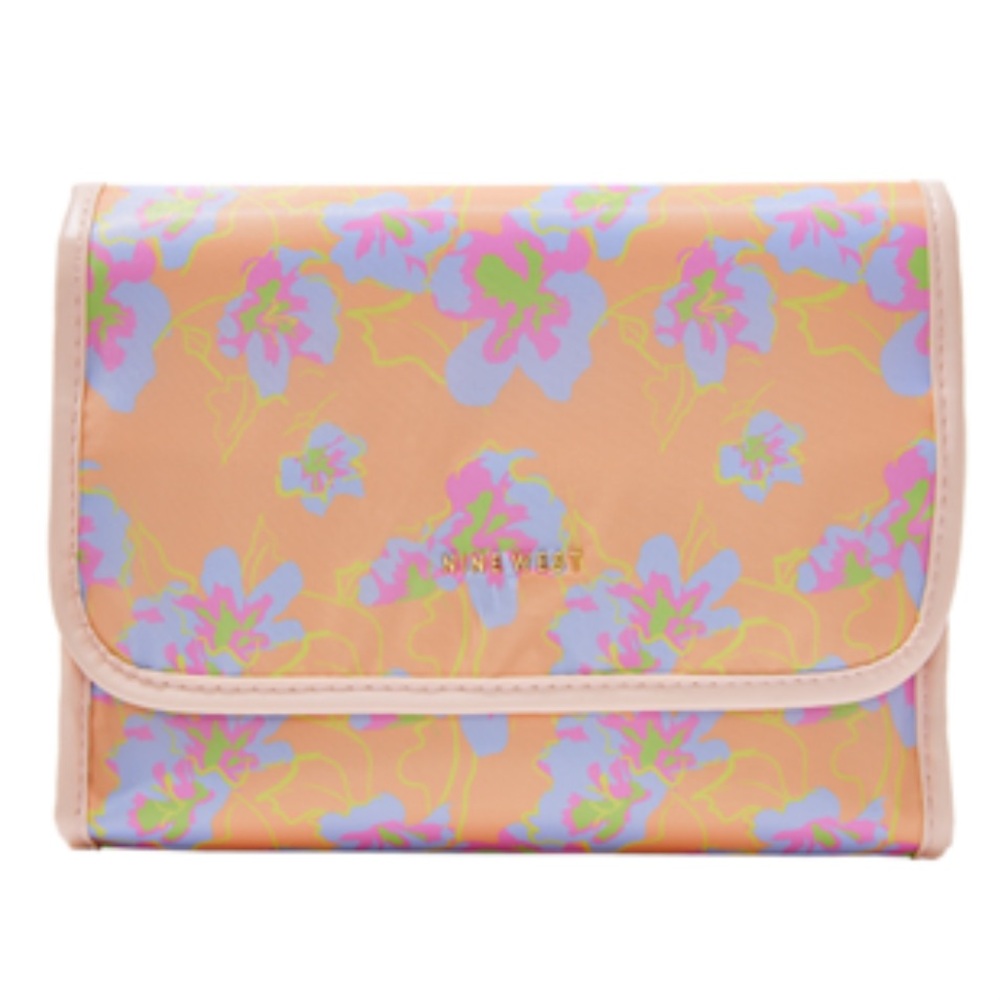 Nine West Floral Hanging Makeup Bag